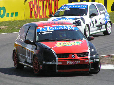Camilla Stephansen i aktion
(Foto: Motorsporten.dk)